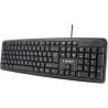 Gembird | KB-U-103-RU | Standard | Wired | EN/RU | Black