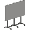 Edbak Floor stand | TRV400.006 Videoconferencing trolley for Samsung | Height adjustment | 130 " | Maximum weight (capacity) 200