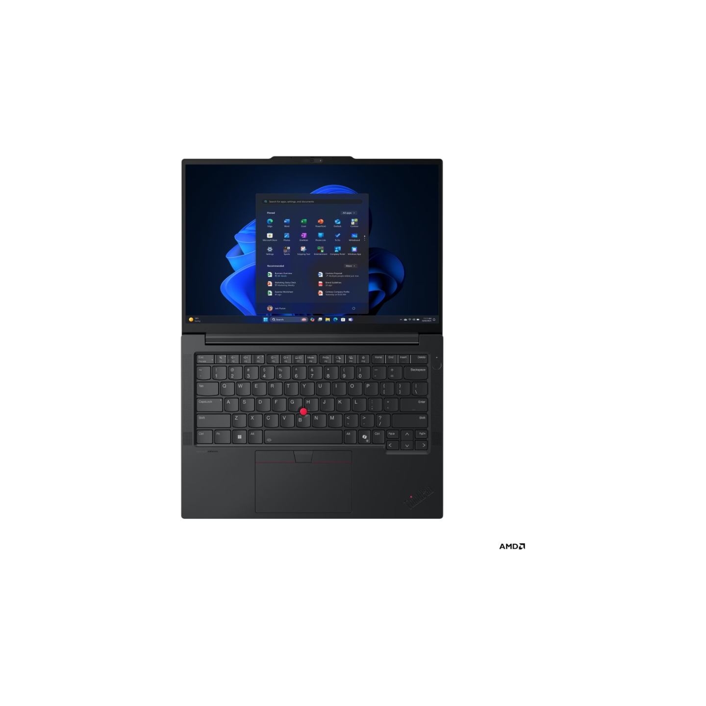 Lenovo ThinkPad E14 G8 AMD | Black | 14 " | IPS | WUXGA | 1920 x 1200 pixels | Anti-glare | AMD Ryzen AI 5 | 330 | 16 GB | SODIM
