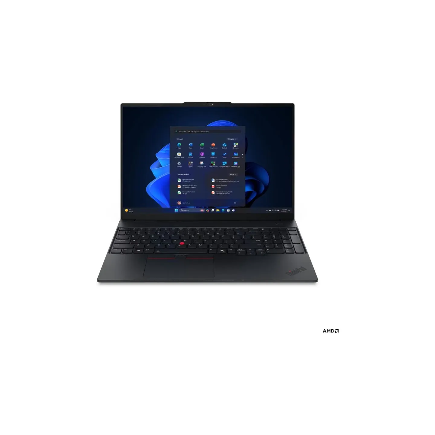 Lenovo ThinkPad E16 G4 AMD | Black | 16 " | IPS | WUXGA | 1920 x 1200 pixels | Anti-glare | AMD Ryzen AI 5 | 330 | 16 GB | SODIM