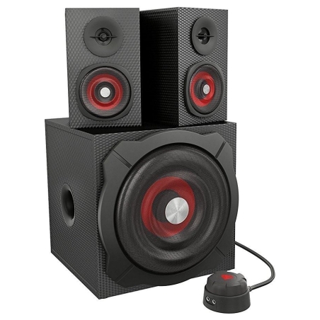 Genesis Helium 610BT Computer Speakers, Wired, Bluetooth, Black | Genesis | Helium 610BT | Bluetooth | Red/Black