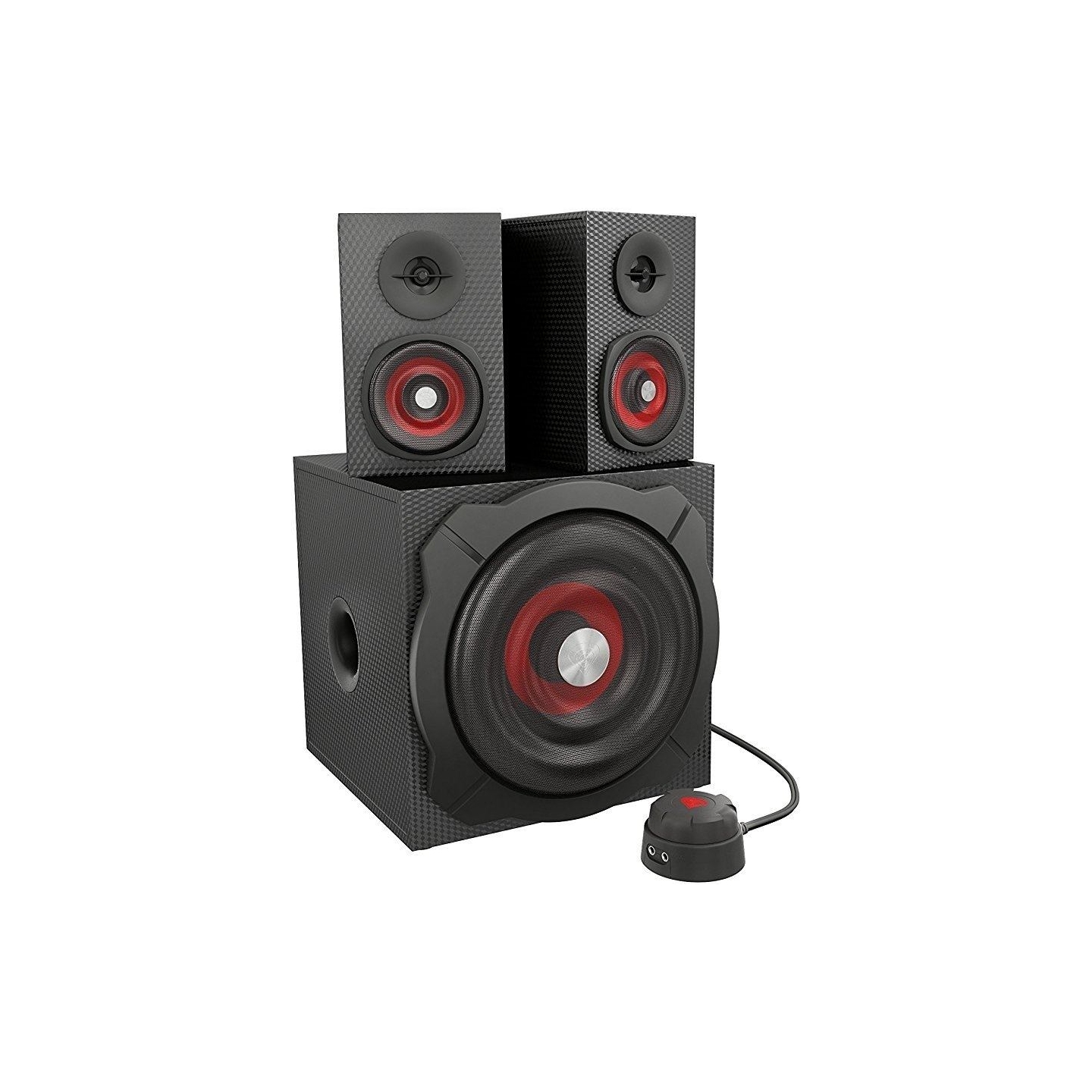 Genesis Helium 610BT Computer Speakers, Wired, Bluetooth, Black | Genesis | Helium 610BT | Bluetooth | Red/Black