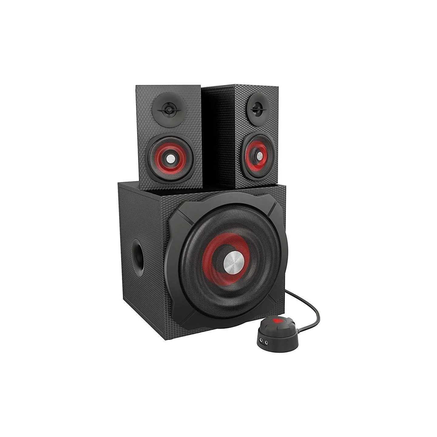 Genesis Helium 610BT Computer Speakers, Wired, Bluetooth, Black | Genesis | Helium 610BT | Bluetooth | Red/Black