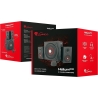 Genesis Helium 610BT Computer Speakers, Wired, Bluetooth, Black | Genesis | Helium 610BT | Bluetooth | Red/Black