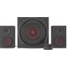 Genesis Helium 610BT Computer Speakers, Wired, Bluetooth, Black | Genesis | Helium 610BT | Bluetooth | Red/Black