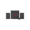 Genesis Helium 610BT Computer Speakers, Wired, Bluetooth, Black | Genesis | Helium 610BT | Bluetooth | Red/Black