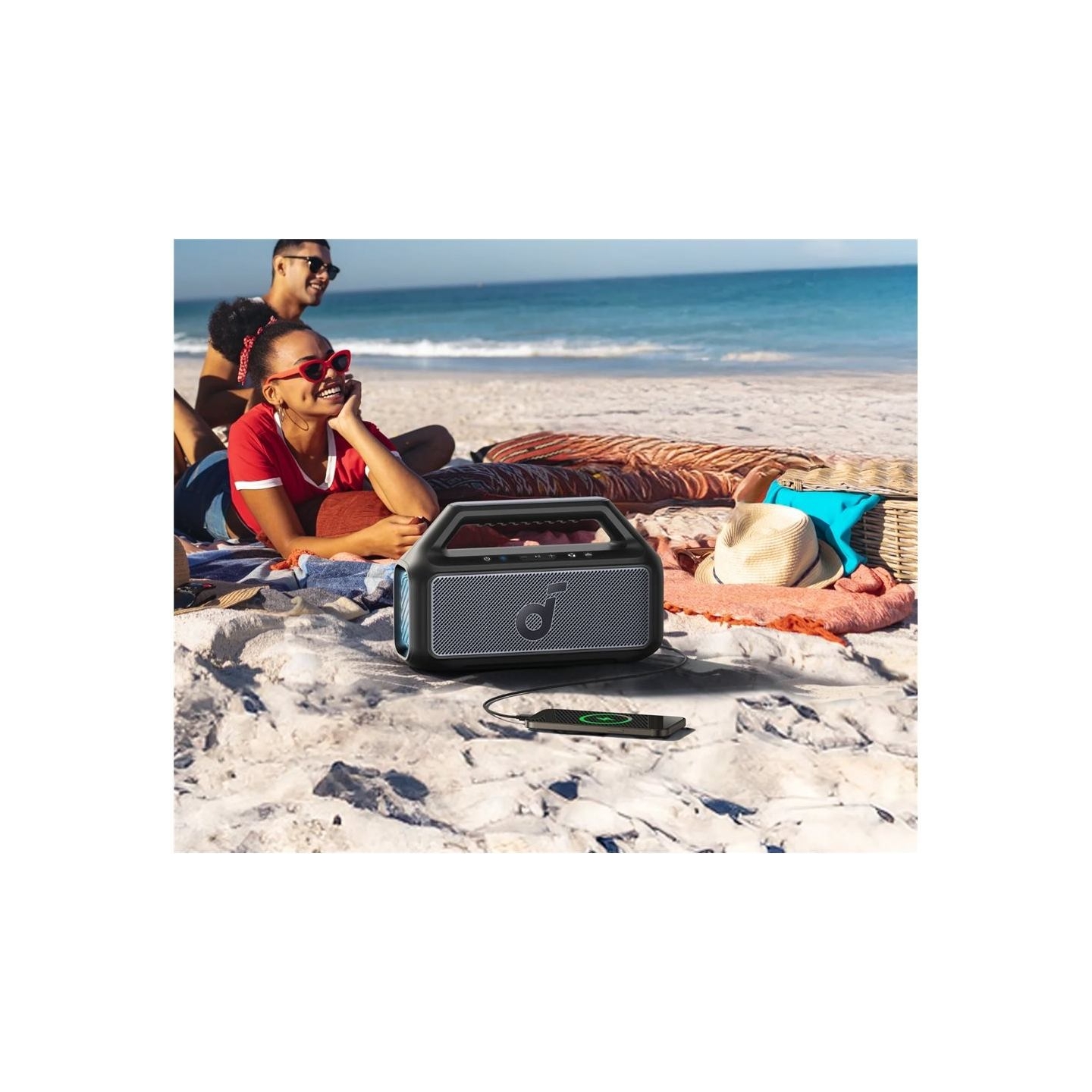 Anker Soundcore | Speaker | Boom 2 | 80 W | Waterproof | Bluetooth | Portable | Black