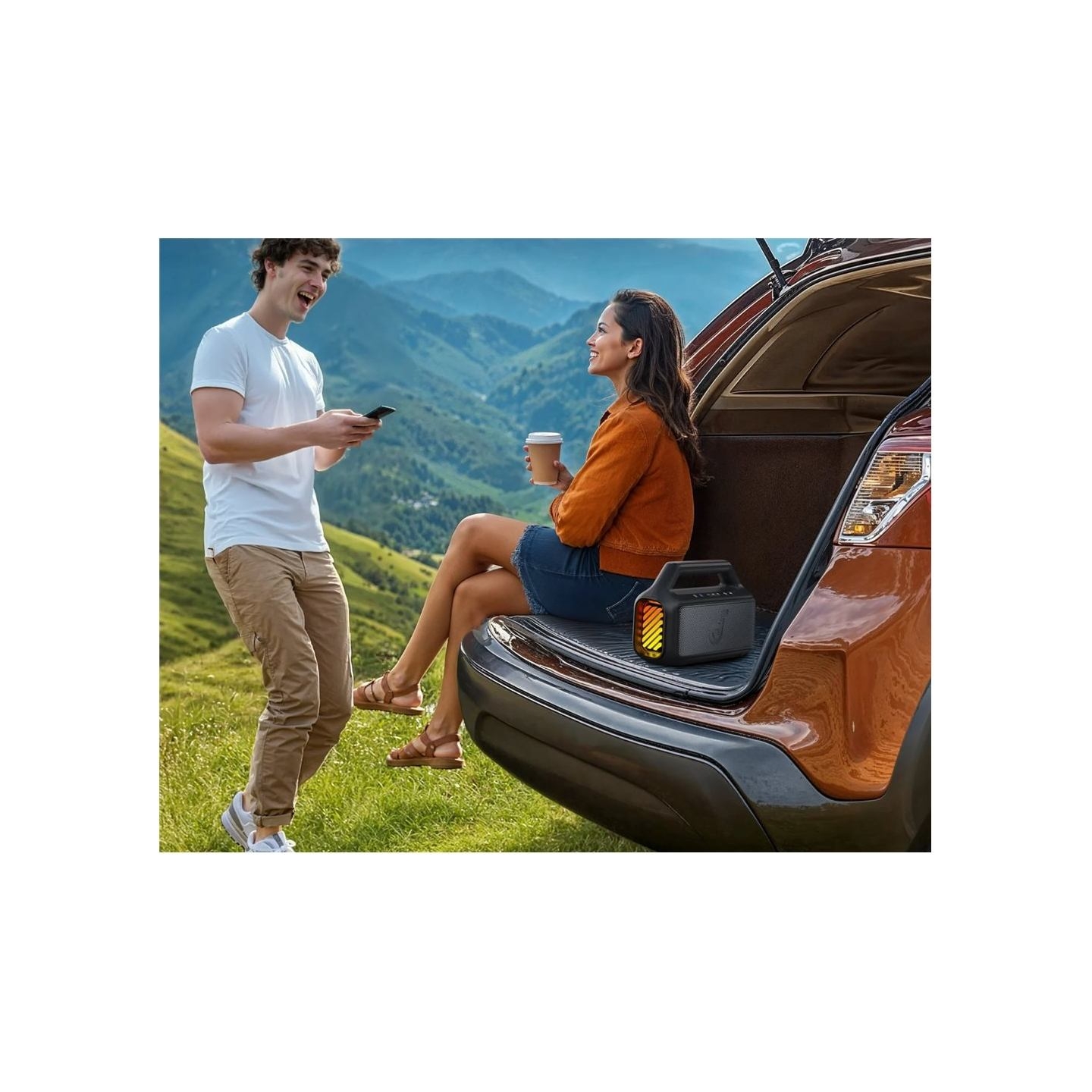 Anker Soundcore | Speaker | Boom 2 | 80 W | Waterproof | Bluetooth | Portable | Black