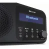 Sharp DR-P420(BK) Tokyo Portable Digital Radio, FM/DAB/DAB+, Bluetooth 5.0, USB or Battery Powered, Midnight Black | Sharp | Tok