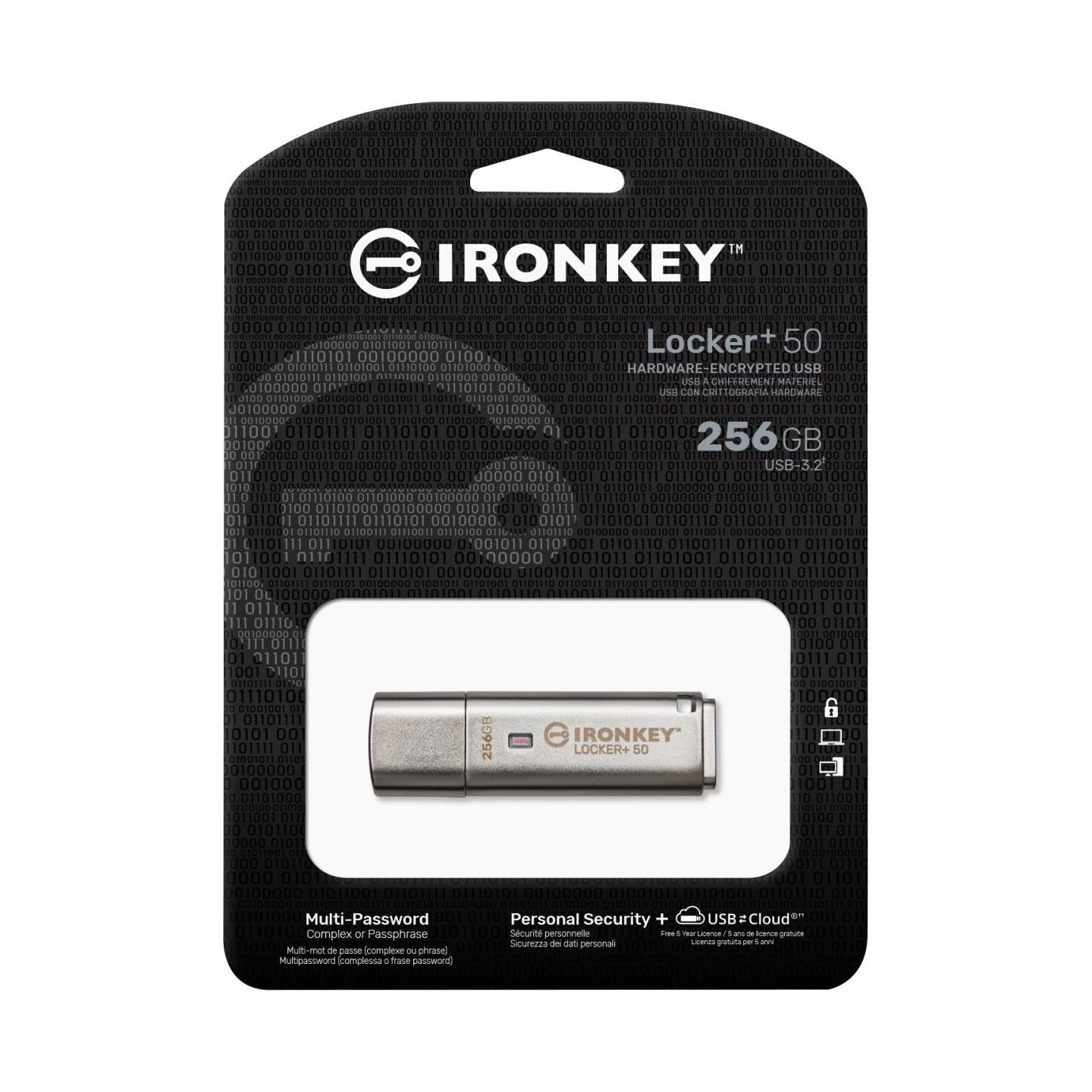 Kingston MEMORY DRIVE FLASH USB3.2/256GB IKLP50/256GB KINGSTON
