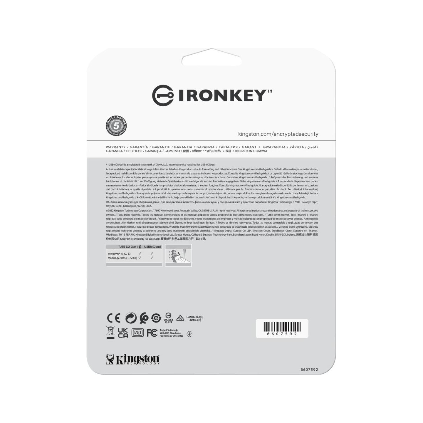 Kingston MEMORY DRIVE FLASH USB3.2/256GB IKLP50/256GB KINGSTON