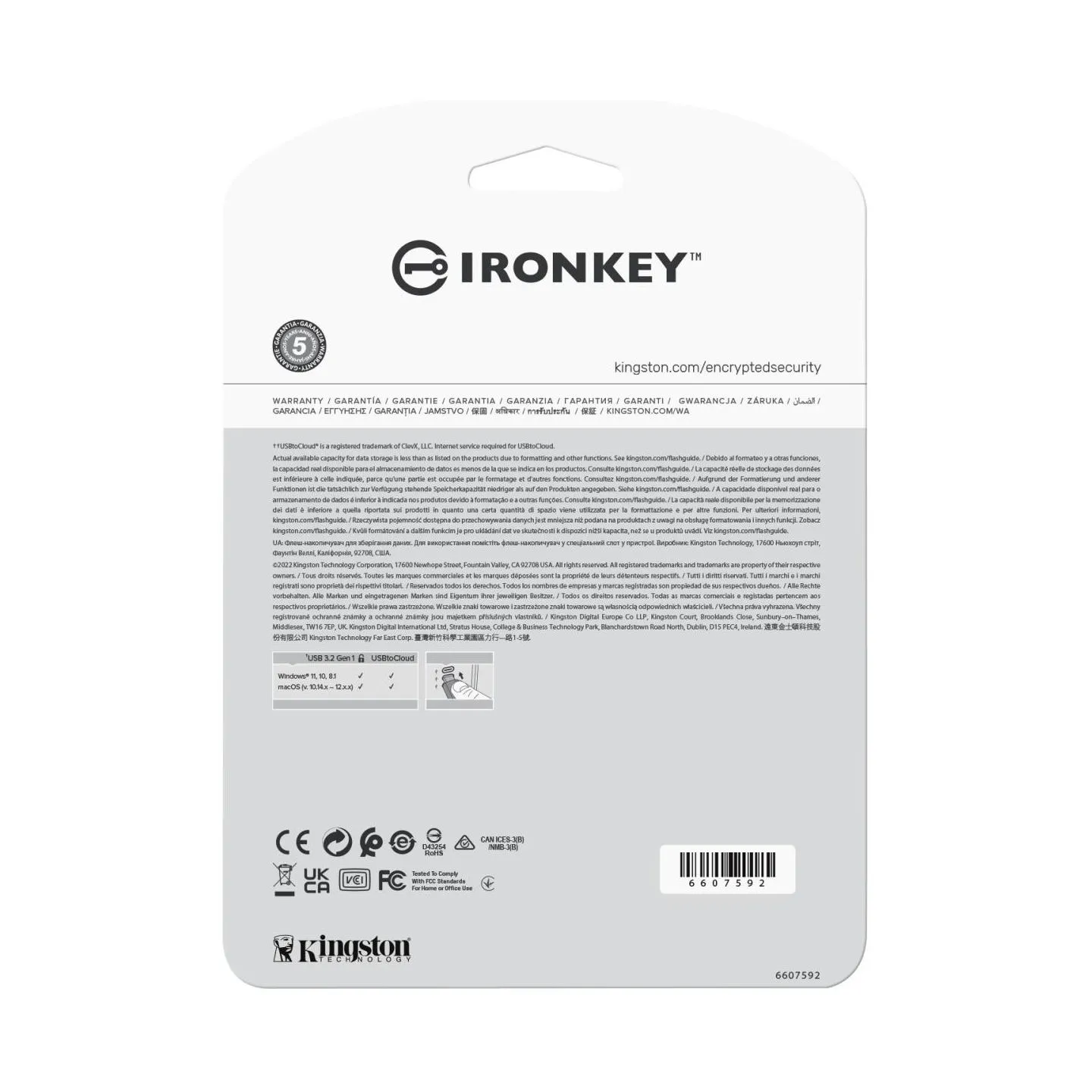 Kingston MEMORY DRIVE FLASH USB3.2/256GB IKLP50/256GB KINGSTON