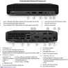 HP Renewed Grade A | EliteDesk 805 G6 Desktop Mini | AMD Ryzen 5 PRO | 4650GE | 16 GB | SSD | 256 GB | AMD Radeon Graphics | Win
