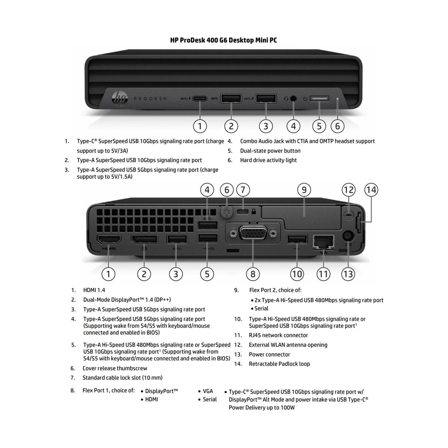 HP Renewed Grade A | ProDesk 400 G6 Desktop Mini | Intel Core i5 | i5-10500T | 16 GB | SSD | 256 GB | Intel UHD Graphics 630 | W