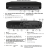 HP Renewed Grade A | ProDesk 400 G6 Desktop Mini | Intel Core i5 | i5-10500T | 16 GB | SSD | 256 GB | Intel UHD Graphics 630 | W