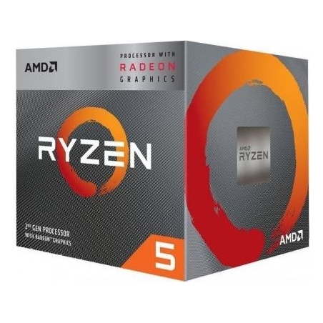 AMD Processor Ryzen 5 3400G SBX AM4 YD3400C5FHSBX