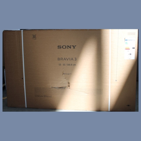 Sony K55S35B Bravia 3 55" (139cm) 4K Ultra HD Smart Google D-LED TV |  Sony K-55S3 | 55" (139 cm) | Android | UHD | Black | DAMA