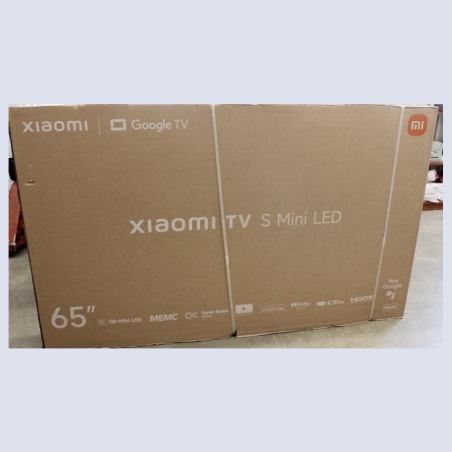 Xiaomi TV S Mini LED 65 2026 |  Xiaomi | S Mini LED 2026 | 65 | Smart TV | Google TV | 4K UHD | Dark Grey | DAMAGED PACKAGING