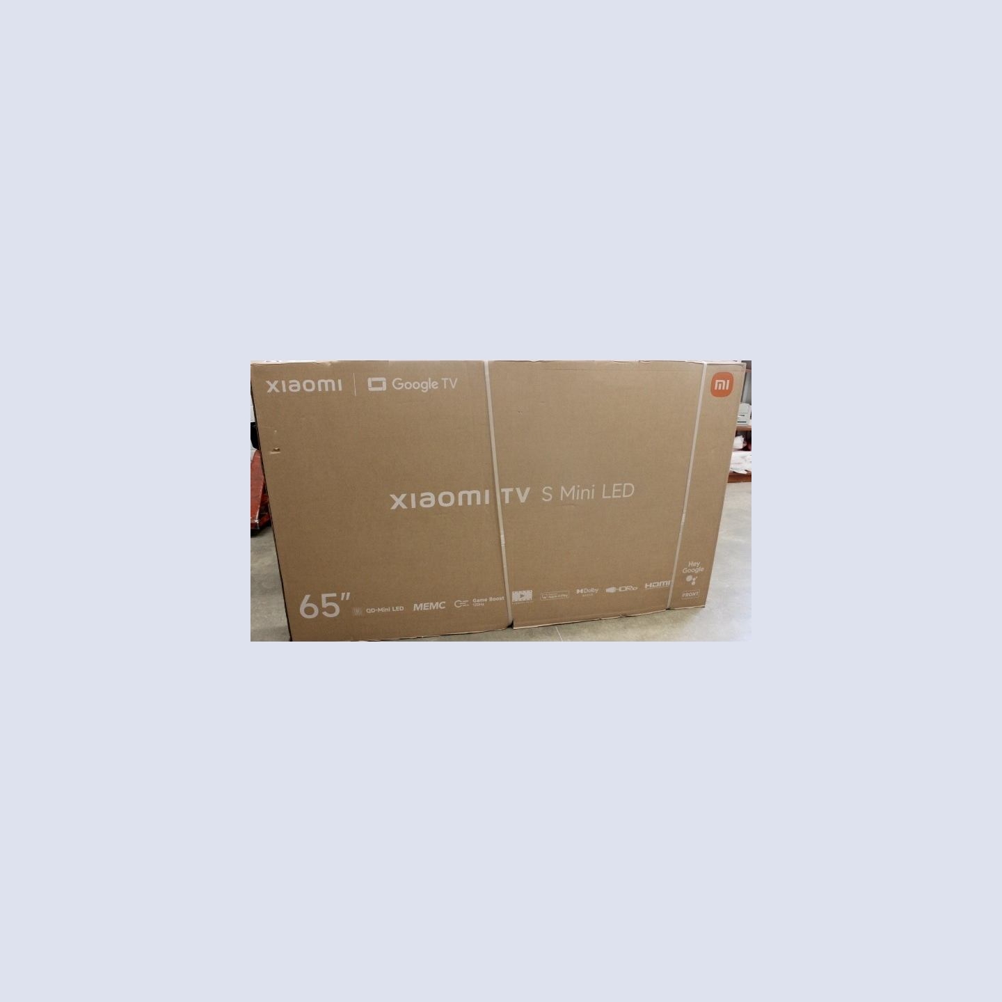 Xiaomi TV S Mini LED 65 2026 |  Xiaomi | S Mini LED 2026 | 65 | Smart TV | Google TV | 4K UHD | Dark Grey | DAMAGED PACKAGING