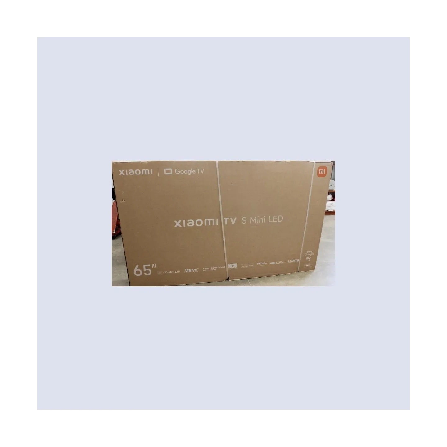 Xiaomi TV S Mini LED 65 2026 |  Xiaomi | S Mini LED 2026 | 65 | Smart TV | Google TV | 4K UHD | Dark Grey | DAMAGED PACKAGING