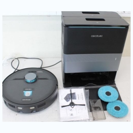 Cecotec Conga X70 Robotic vacuum cleaner, dust and water base | Cecotec Conga X70 | Robot Vacuum Cleaner | Operating time (max) 