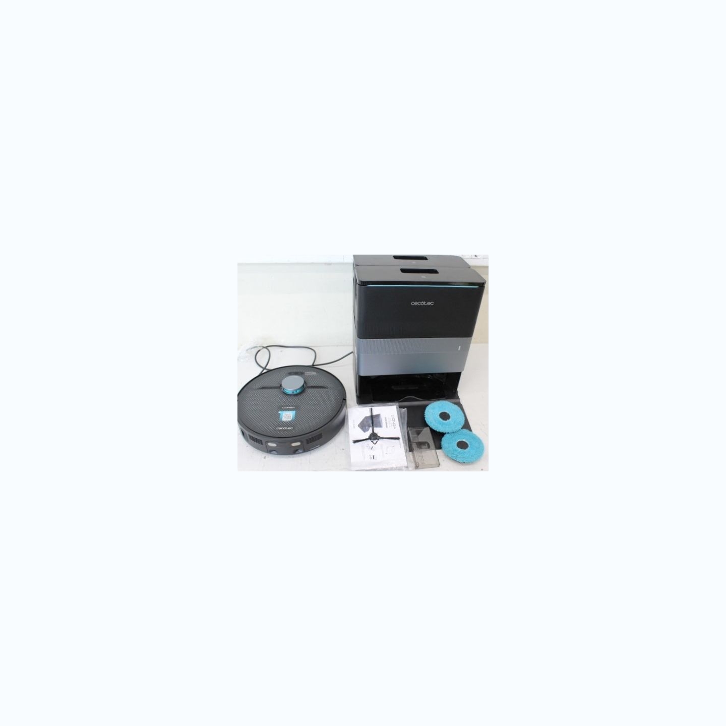 Cecotec Conga X70 Robotic vacuum cleaner, dust and water base | Cecotec Conga X70 | Robot Vacuum Cleaner | Operating time (max) 