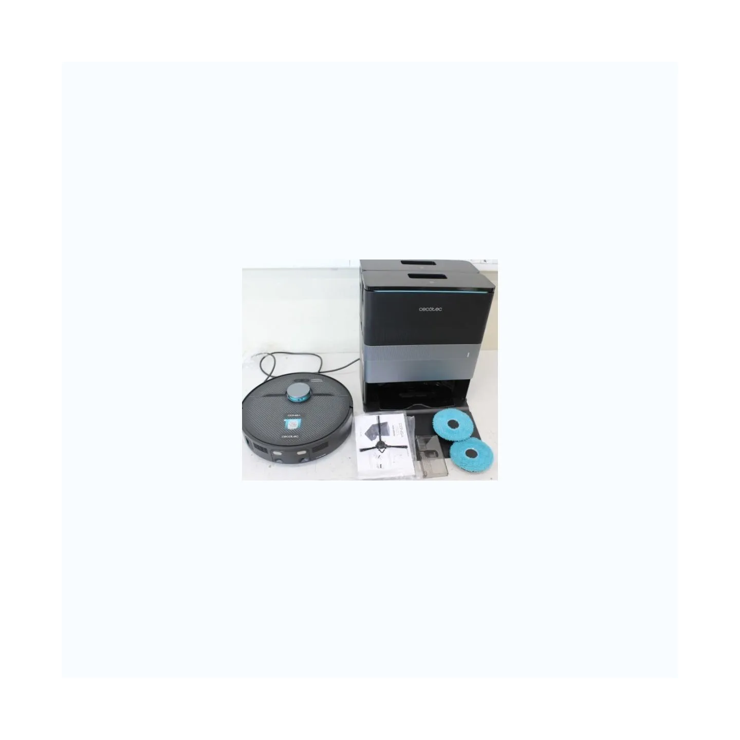 Cecotec Conga X70 Robotic vacuum cleaner, dust and water base | Cecotec Conga X70 | Robot Vacuum Cleaner | Operating time (max) 