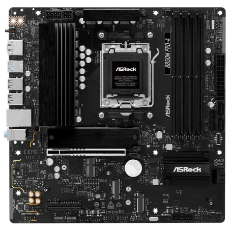 Asrock Motherboard B850M PRO-A AM5 4DDR5 HDMI/DP mATX