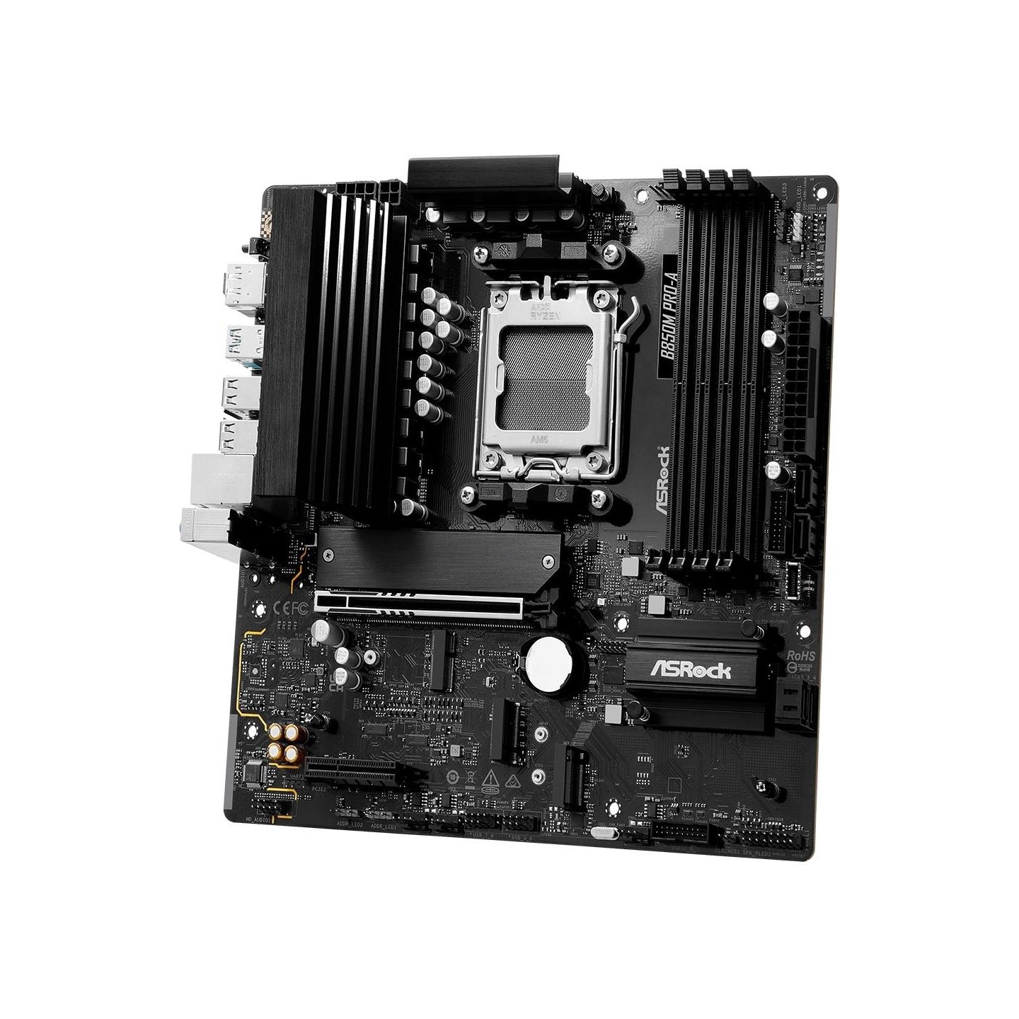 Asrock Motherboard B850M PRO-A AM5 4DDR5 HDMI/DP mATX