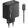 Lenovo Dual USB-C 65W GaN Charger Black