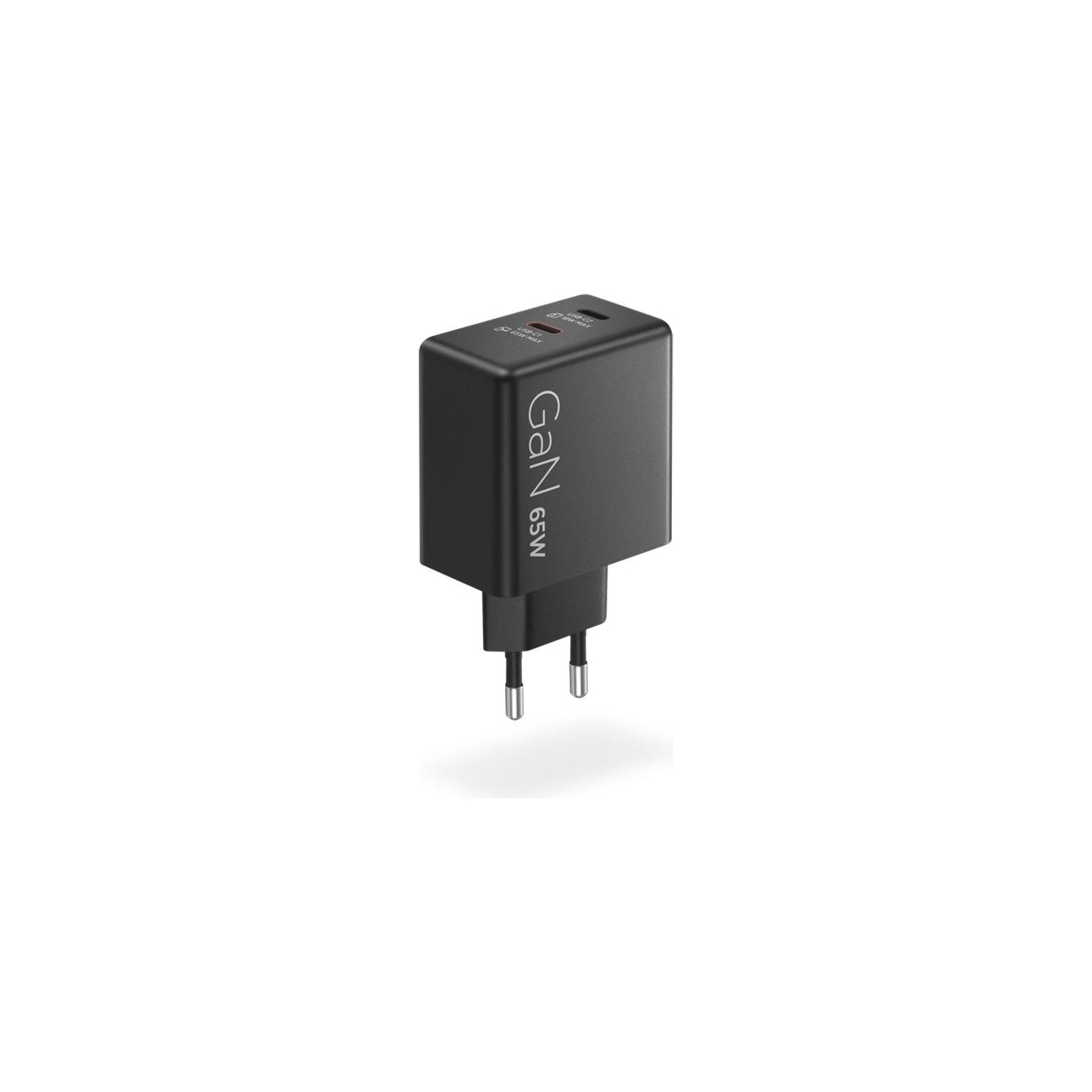 Lenovo Dual USB-C 65W GaN Charger Black