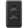 Lenovo Dual USB-C 65W GaN Charger Black