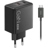 Lenovo Dual USB-C 65W GaN Charger Black