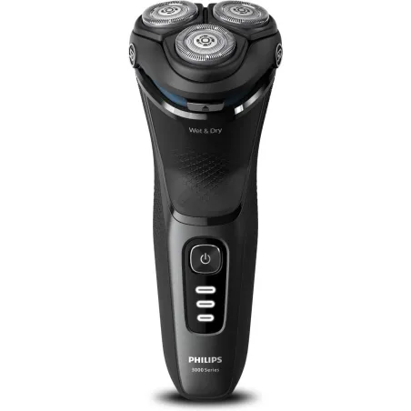 Philips Wet or Dry electric shaver S3244/12, Wet&Dry, PowerCut Blade System, 5D Flex Heads, 60min shaving / 1h charge, 5min Quic