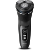 Philips Wet or Dry electric shaver S3244/12, Wet&Dry, PowerCut Blade System, 5D Flex Heads, 60min shaving / 1h charge, 5min Quic