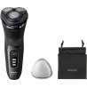Philips Wet or Dry electric shaver S3244/12, Wet&Dry, PowerCut Blade System, 5D Flex Heads, 60min shaving / 1h charge, 5min Quic