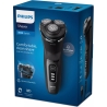 Philips Wet or Dry electric shaver S3244/12, Wet&Dry, PowerCut Blade System, 5D Flex Heads, 60min shaving / 1h charge, 5min Quic