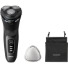 Philips Wet or Dry electric shaver S3244/12, Wet&Dry, PowerCut Blade System, 5D Flex Heads, 60min shaving / 1h charge, 5min Quic