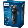 Philips Wet or Dry electric shaver S3244/12, Wet&Dry, PowerCut Blade System, 5D Flex Heads, 60min shaving / 1h charge, 5min Quic