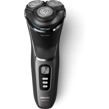 Philips Wet or Dry electric shaver S3343/13, Wet&Dry, PowerCut Blade System, 5D Flex Heads, 60min shaving / 1h charge, 5min Quic