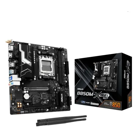 Asrock Motherboard B850M-X WIFI R2.0 AM5 2DDR5 M.2 USBC mATX
