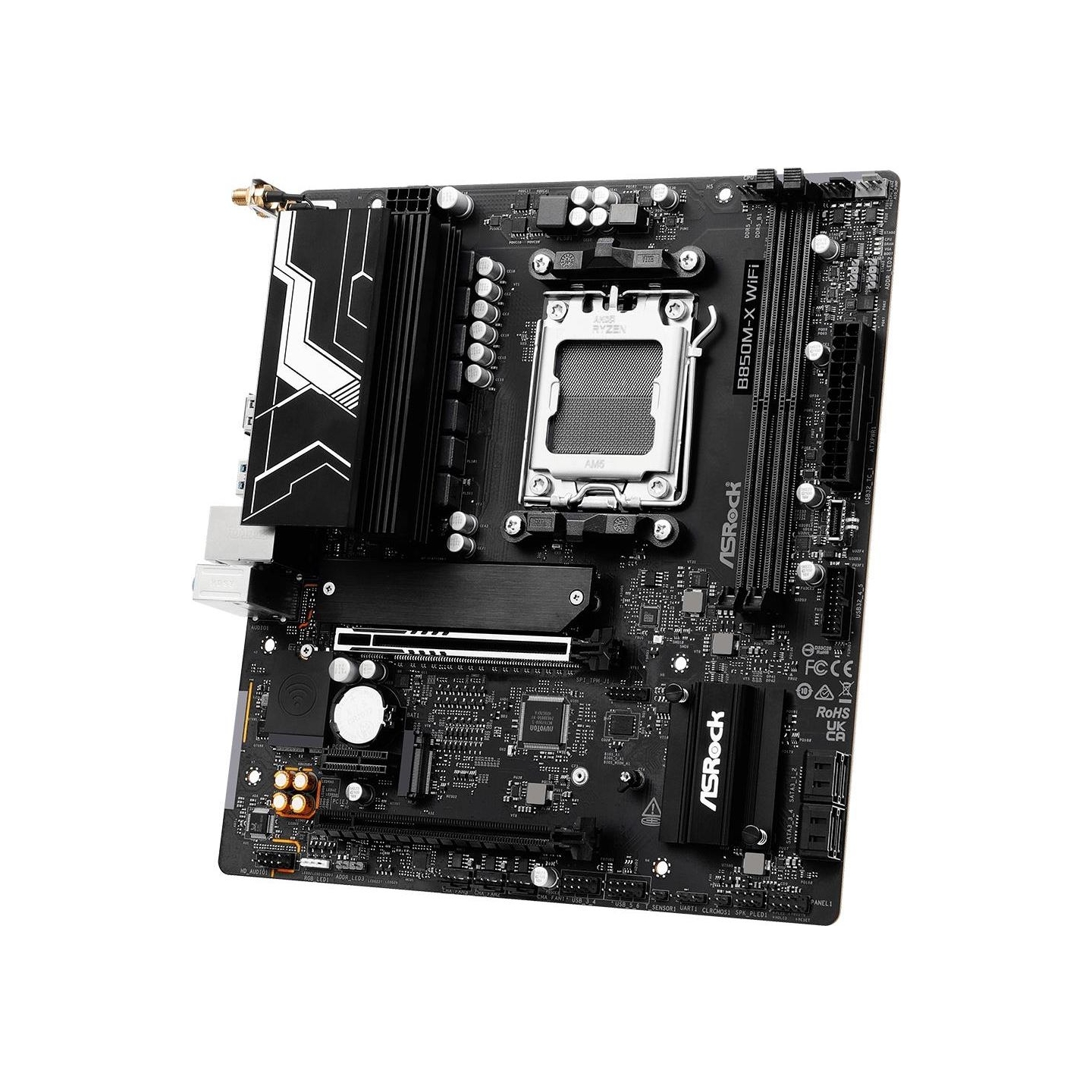 Asrock Motherboard B850M-X WIFI R2.0 AM5 2DDR5 M.2 USBC mATX