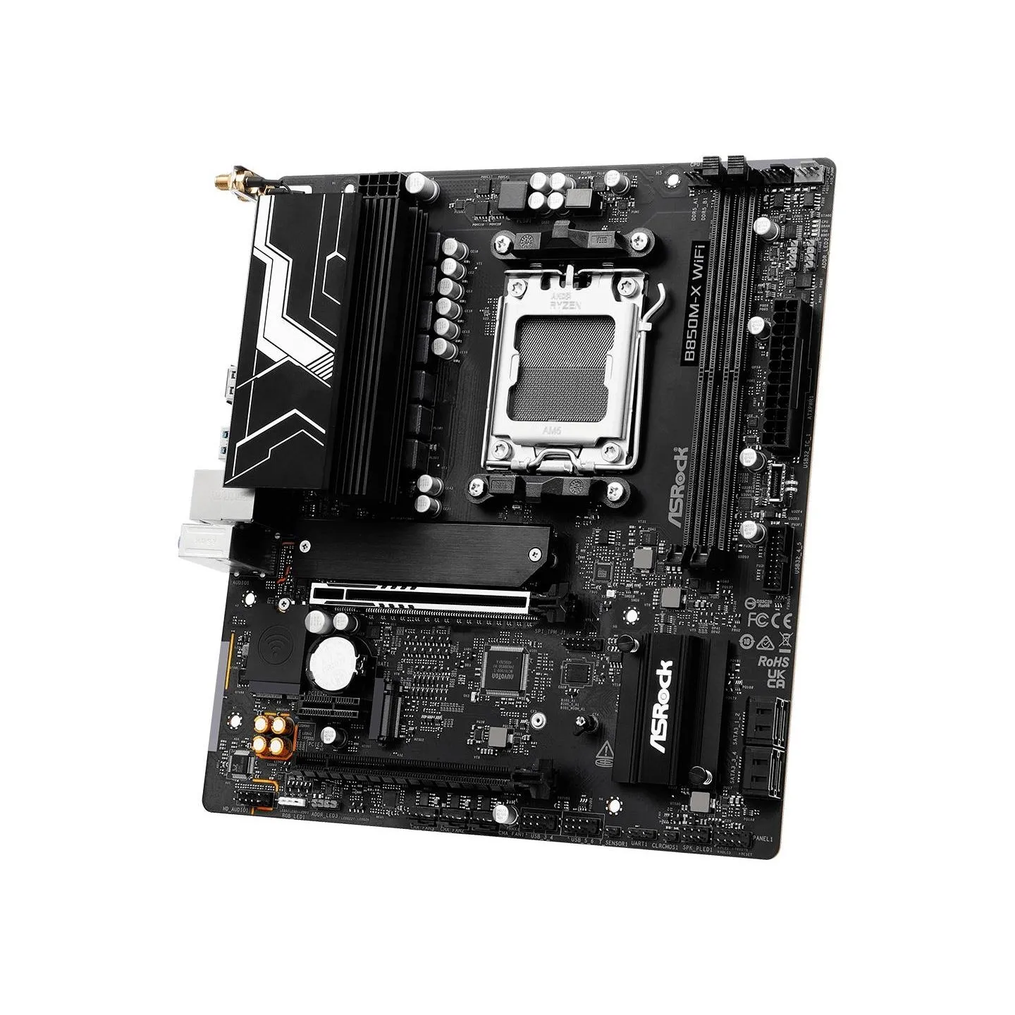 Asrock Motherboard B850M-X WIFI R2.0 AM5 2DDR5 M.2 USBC mATX