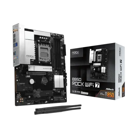 Asrock Motherboard B850 ROCK WIFI 7 AM5 4DDR5 ATX