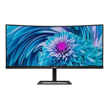 Philips Monitor 346E2CUAE 34 inch VA Curved HDMI DP USB-C, height adjustment