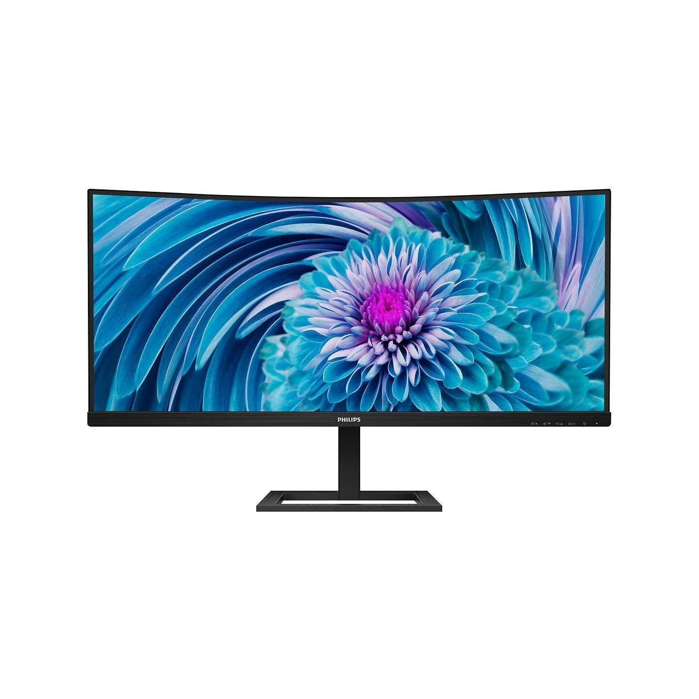 Philips Monitor 346E2CUAE 34 inch VA Curved HDMI DP USB-C, height adjustment
