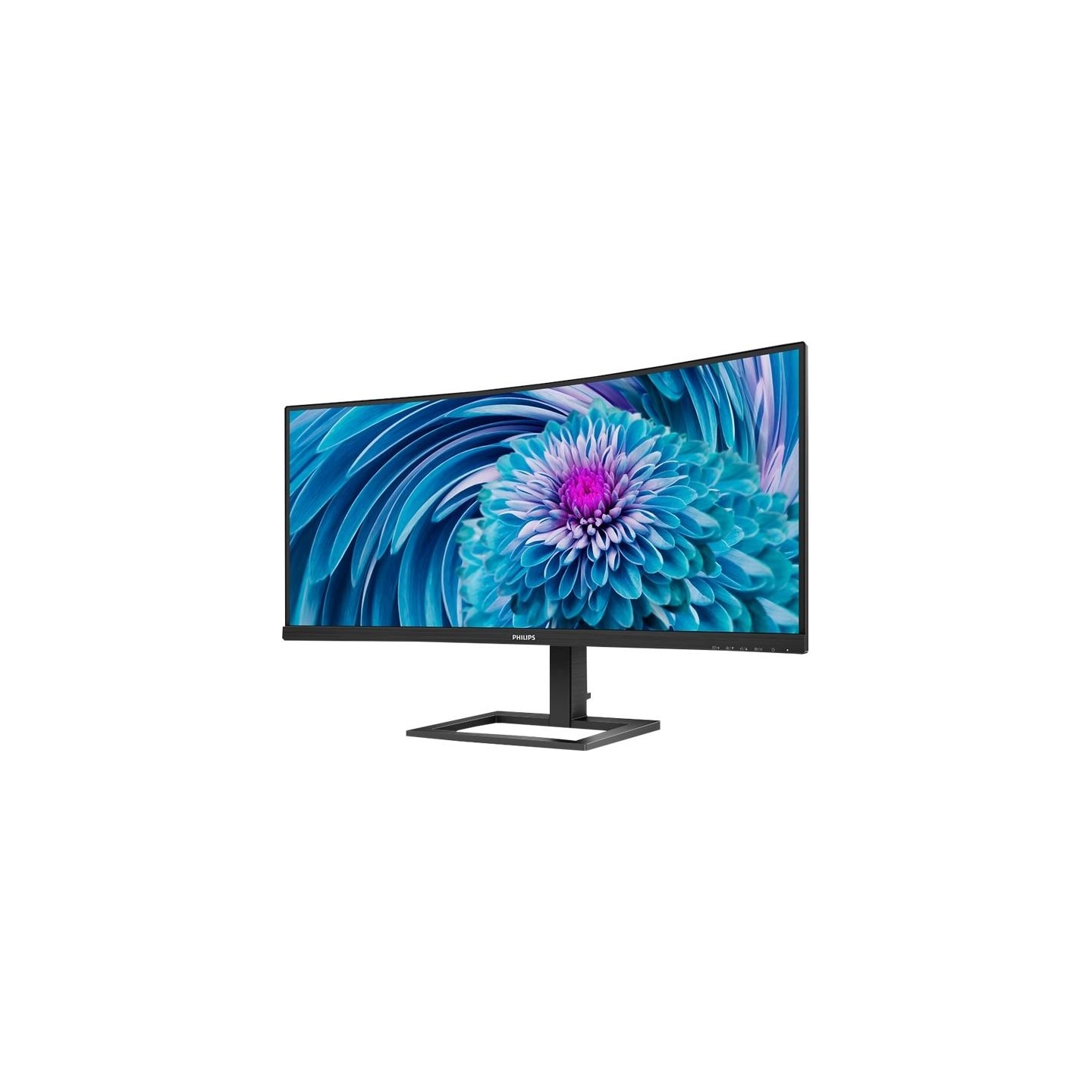 Philips Monitor 346E2CUAE 34 inch VA Curved HDMI DP USB-C, height adjustment