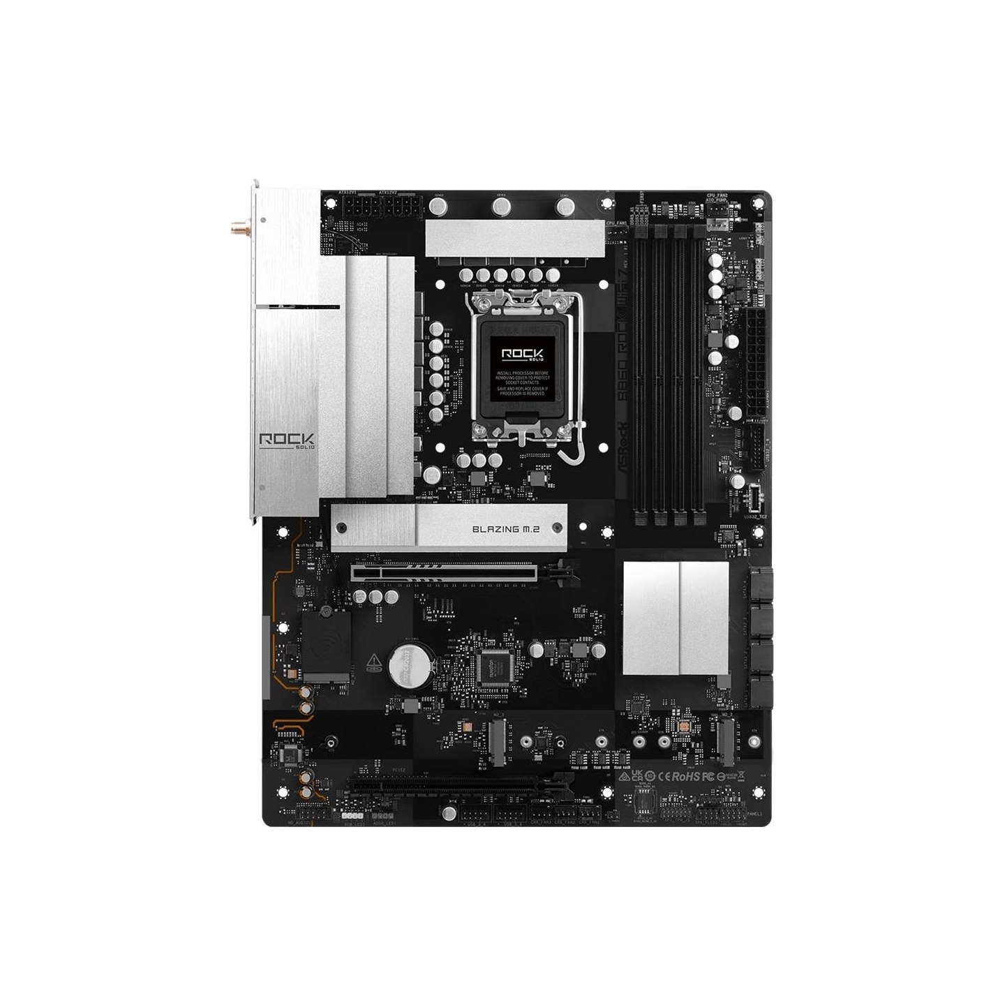 Asrock Motherboard B860 ROCK WIFI 7 s1851 4DDR5 ATX