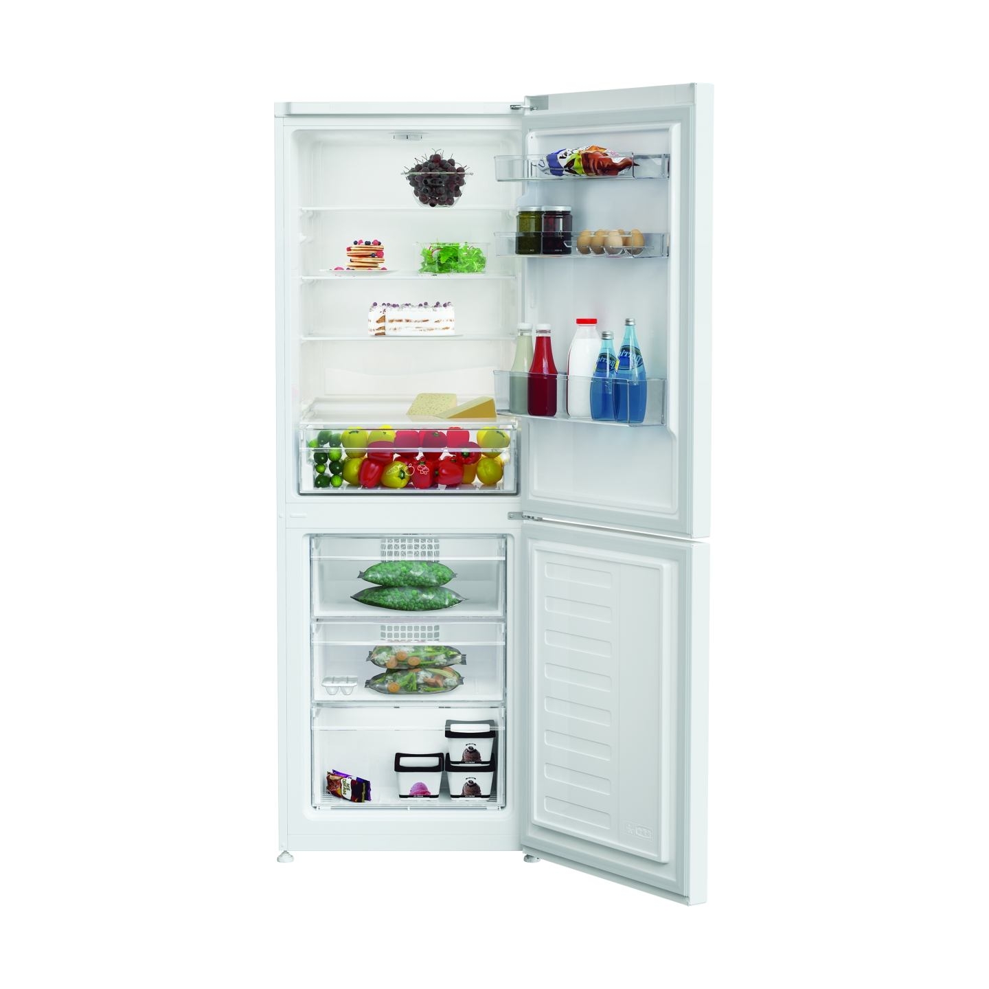 Indesit Refrigerator INKS 1341 W4E, height 173.6 cm / INKS1341W4E