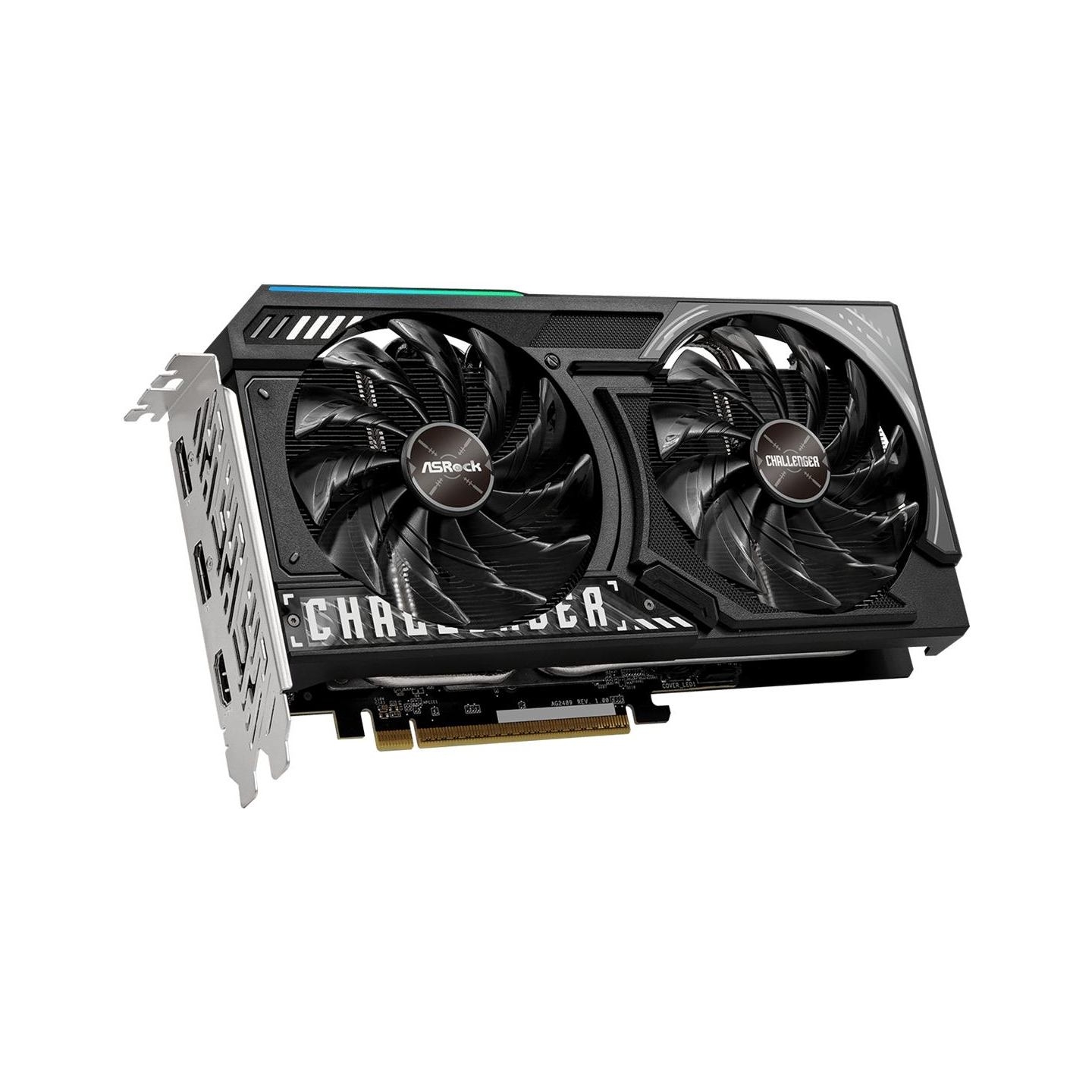 Asrock Graphics card Radeon RX 9060 XT CHALLENGER 16GB GDDR6 128bit 2DP/HDMI